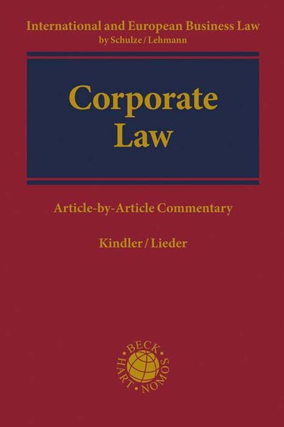 Produktbild: European Corporate Law
