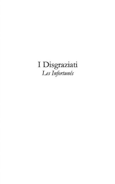 Produktbild: I disgraziati les infortunes