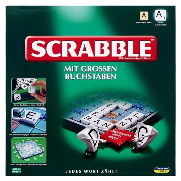 Produktbild: Scrabble mit gro&szlig;en Buchstaben