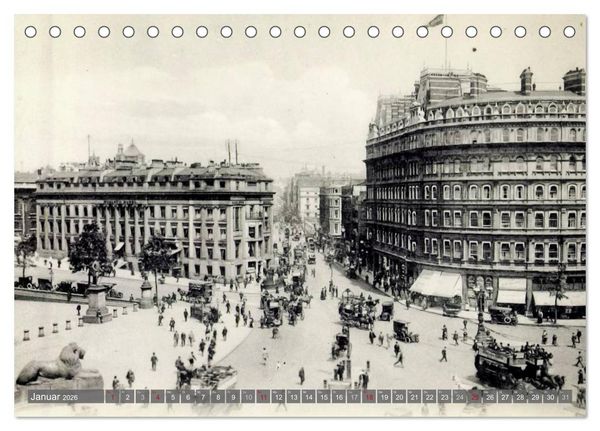 Produktbild: Sch&ouml;nes altes London in historischen Bildern (Tischkalender 2026 DIN A5 quer), CALVENDO Monatskalender