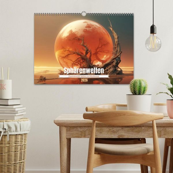 Produktbild: Sph&auml;renwelten (Wandkalender 2026 DIN A3 quer), CALVENDO Monatskalender