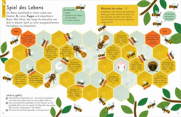 Produktbild: Kennst du die Natur? - Bienen. Das Aktiv- und Wissensbuch f&uuml;r Kinder ab 7 Jahren