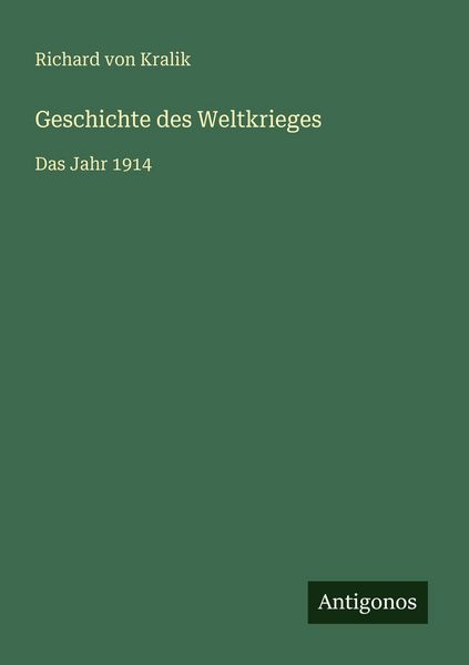 Produktbild: Geschichte des Weltkrieges