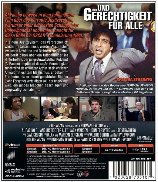 Produktbild: Und Gerechtigkeit f&uuml;r alle (And Justice for All)