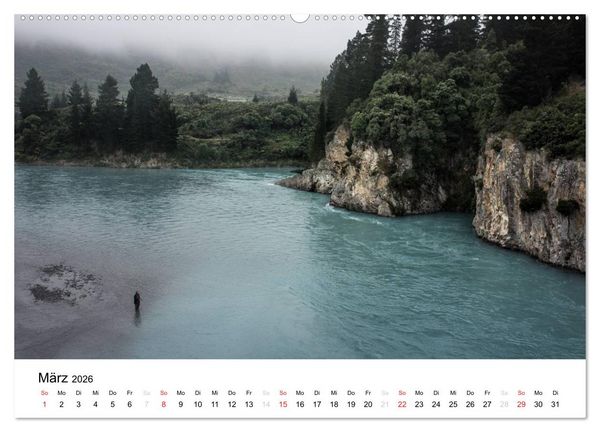 Produktbild: Neuseeland (Wandkalender 2026 DIN A2 quer), CALVENDO Monatskalender