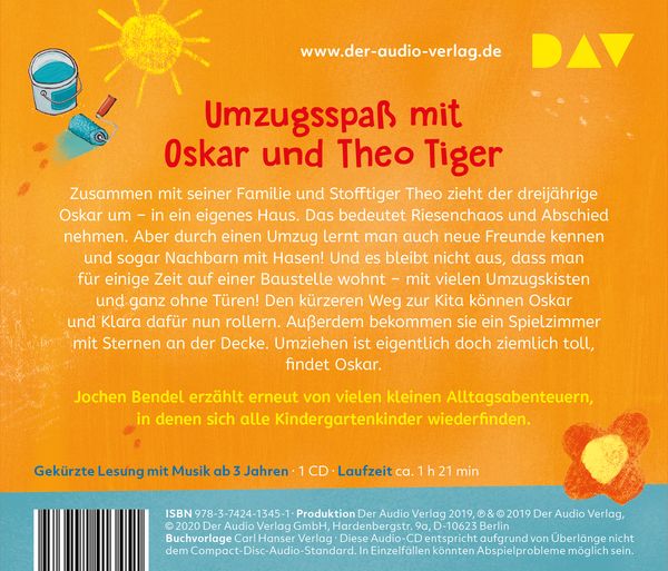 Produktbild: Mein Tiger zieht um und wir kommen mit