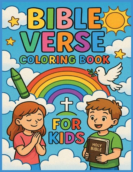 Produktbild: Bible Verse Coloring Book for Kids