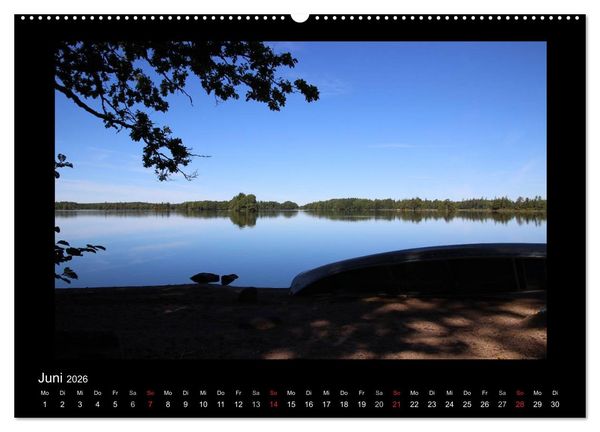 Produktbild: Schweden 2026 (Wandkalender 2026 DIN A2 quer), CALVENDO Monatskalender