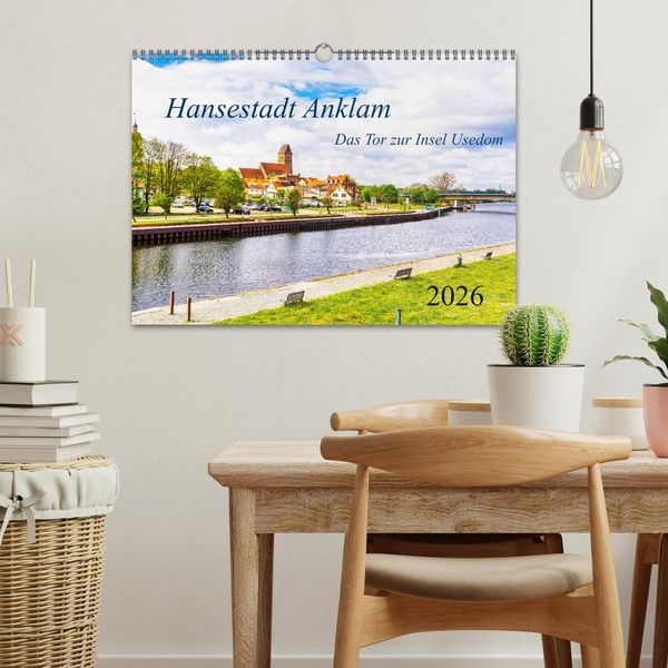 Produktbild: Hansestadt Anklam. Das Tor zur Insel Usedom (Wandkalender 2026 DIN A3 quer), CALVENDO Monatskalender