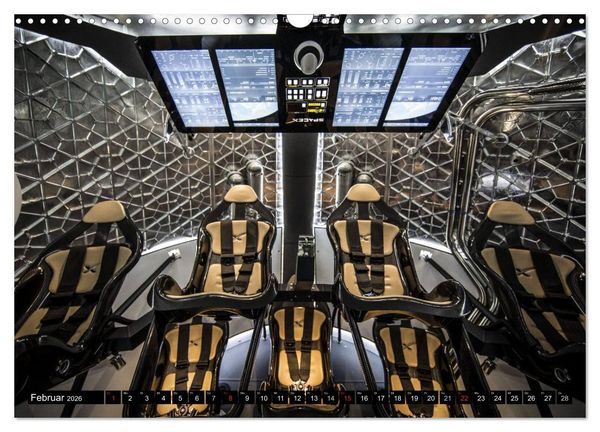 Produktbild: Space Shuttle. Impressionen aus der Raumfahrt (Wandkalender 2026 DIN A3 quer), CALVENDO Monatskalender