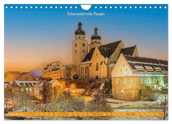 Produktbild: Mitteldeutschland - Landschaft und Kulturdenkmale (Wandkalender 2026 DIN A4 quer), CALVENDO Monatskalender