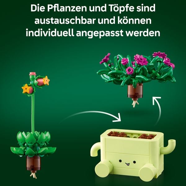 Produktbild: LEGO Botanicals 11506 Schaukelnde Pflanzen, Modellbau f&uuml;r Kinder