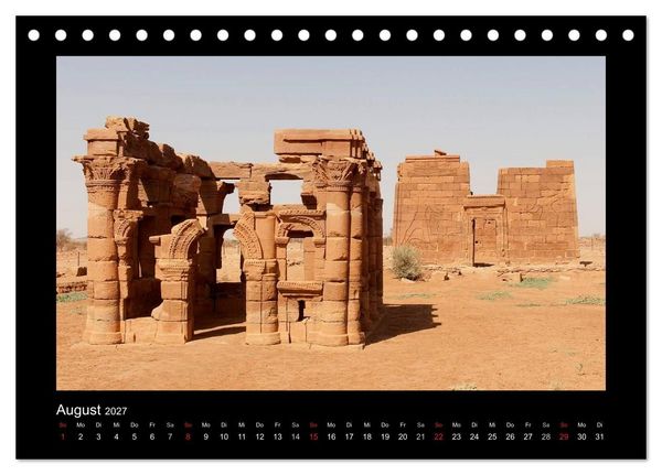 Produktbild: Sudan (Tischkalender 2027 DIN A5 quer), CALVENDO Monatskalender