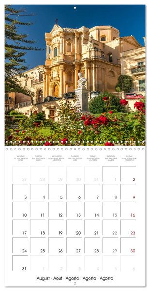 Produktbild: Italy - Sicily (Wall Calendar 2026 12 &times; 12 Inch) CALVENDO 12 Month Wall Calendar