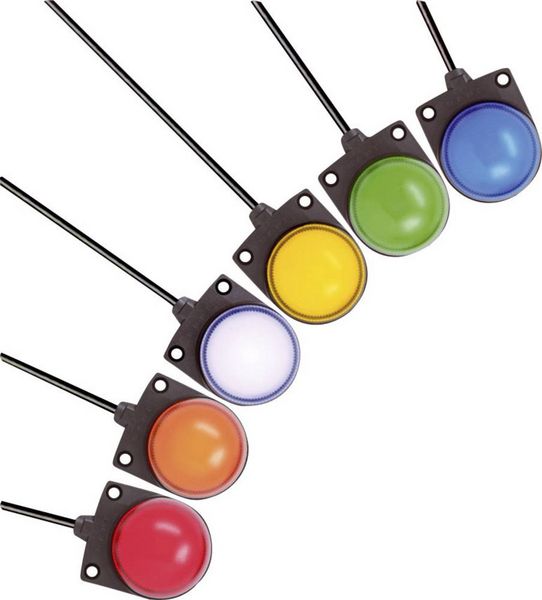 Produktbild: Idec Signalleuchte LED LH1D-D2HQ4C30Y LH1D-D2HQ4C30Y Gelb Dauerlicht 24 V/DC, 24 V/AC