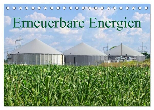 Produktbild: Erneuerbare Energien (Tischkalender 2026 DIN A5 quer), CALVENDO Monatskalender