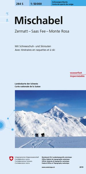 Produktbild: 284S Mischabel Schneesportkarte