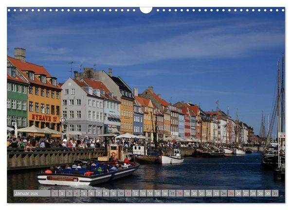 Produktbild: D&auml;nemark - Ostseek&uuml;ste (Wandkalender 2026 DIN A3 quer), CALVENDO Monatskalender