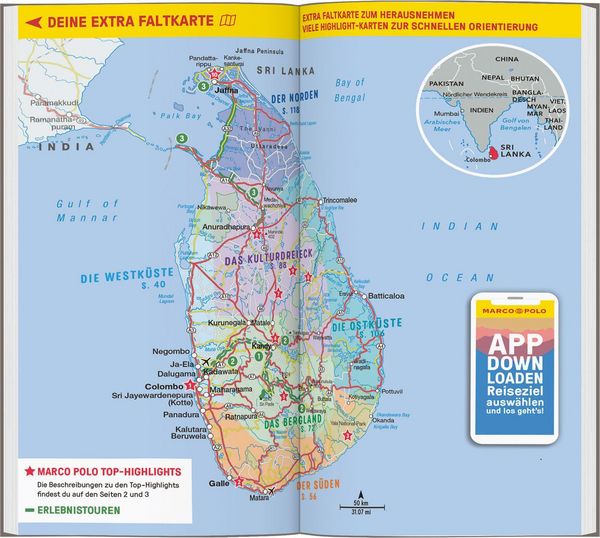 Produktbild: MARCO POLO Reisef&uuml;hrer Sri Lanka