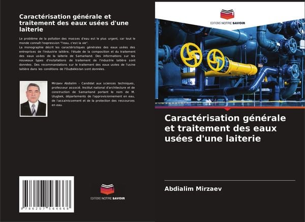 Produktbild: Caract&eacute;risation g&eacute;n&eacute;rale et traitement des eaux us&eacute;es d'une laiterie