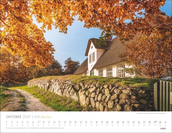 Produktbild: Sylt - Meine Insel Kalender 2027