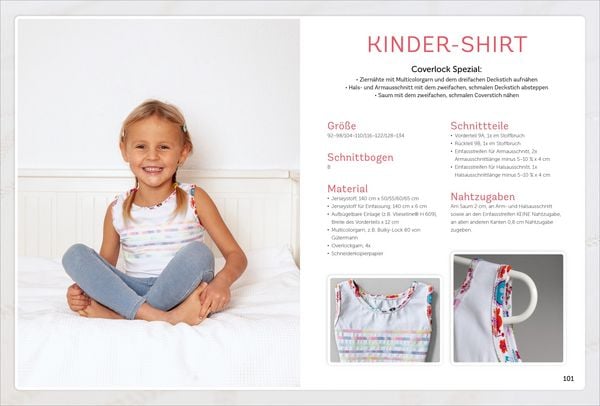 Produktbild: Praxiswissen - N&auml;hen mit dem Coverlock-Stich