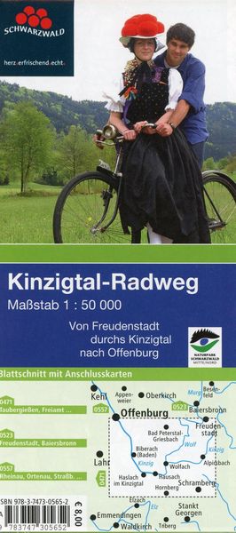 Produktbild: Kinzigtal mitten im Schwarzwald 1:50 000