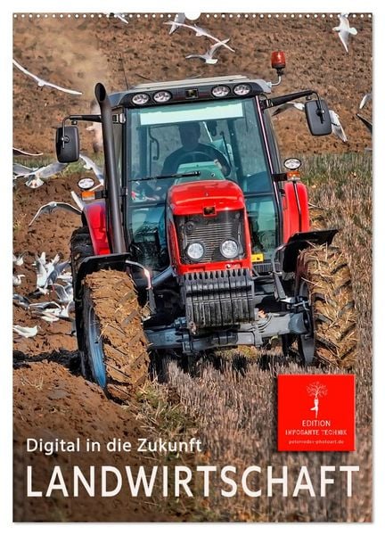 Produktbild: Landwirtschaft - digital in die Zukunft (Wandkalender 2026 DIN A2 hoch), CALVENDO Monatskalender