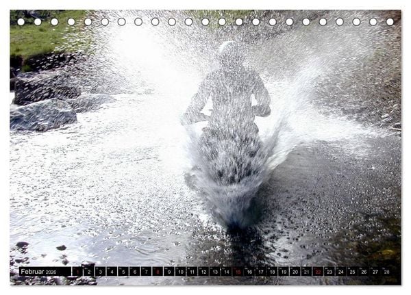 Produktbild: EnduRoMania (Tischkalender 2026 DIN A5 quer), CALVENDO Monatskalender