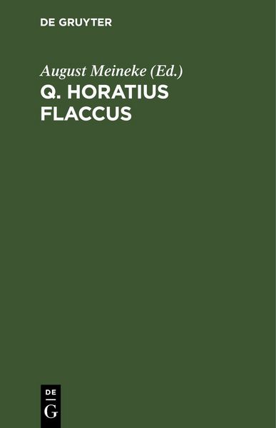 Produktbild: Q. Horatius Flaccus