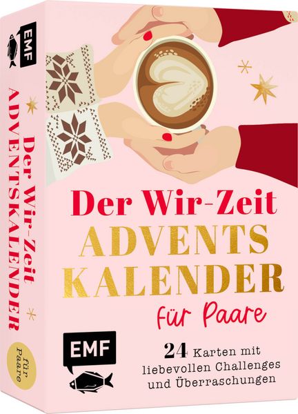 Produktbild: Adventskalender-Kartenset: 24 x Wir-Zeit f&uuml;r Paare