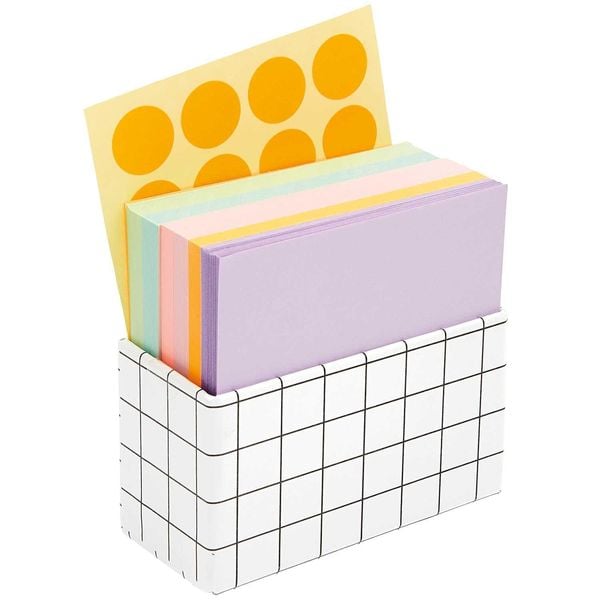 Produktbild: Notizzettel-Box Multicolor, MIX, 400 Blatt, 9 x 9 cm