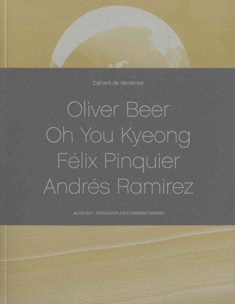 Produktbild: Cahiers de R�sidence 2012
