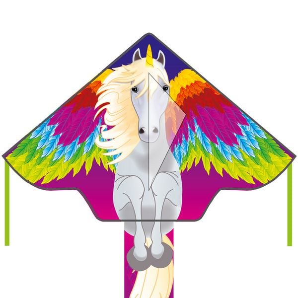 Produktbild: Ecoline Einleiner Drachen Simple Flyer Pegasus Spannweite (Details) 1200 mm Windst&auml;rken-Eignung 2 - 5 bft