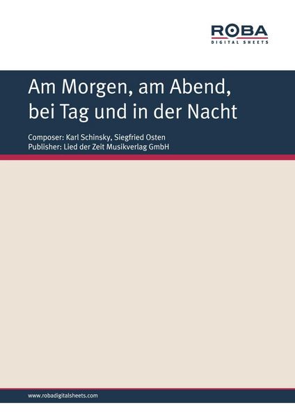 Produktbild: Am Morgen, am Abend, bei Tag und in der Nacht
