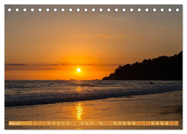 Produktbild: Farbenfrohes Costa Rica (Tischkalender 2026 DIN A5 quer), CALVENDO Monatskalender