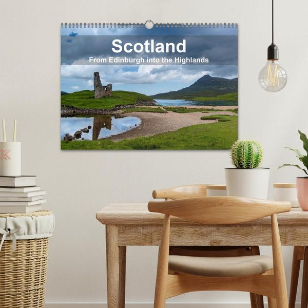 Produktbild: Scotland - From Edinburgh into the Highlands (Wall Calendar 2026 DIN A3 landscape), CALVENDO 12 Month Wall Calendar