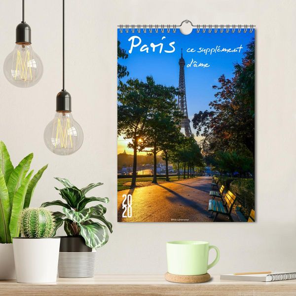 Produktbild: Paris, ce suppl&eacute;ment d'&acirc;me (Calendrier mural 2026 DIN A4 horizontal), CALVENDO calendrier mensuel