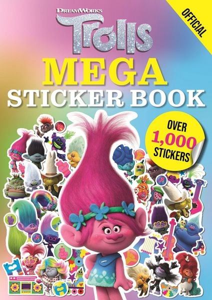 Produktbild: Trolls: Mega Sticker Book
