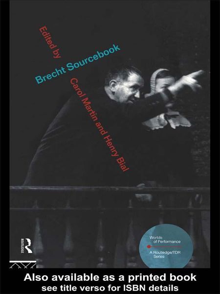 Produktbild: Brecht Sourcebook