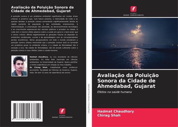 Produktbild: Avalia&ccedil;&atilde;o da Polui&ccedil;&atilde;o Sonora da Cidade de Ahmedabad, Gujarat