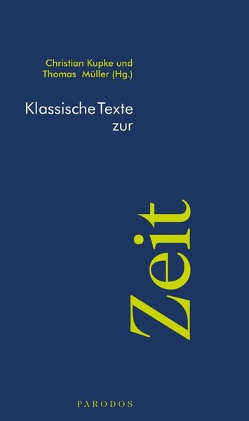 Produktbild: Klassische Texte zur Zeit