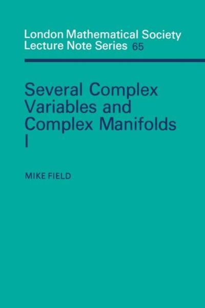 Produktbild: Several Complex Variables and Complex Manifolds I