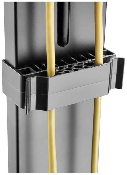 Produktbild: LogiLink BP0161 Monitor-Tischhalterung 1 Display(s) Schwarz Drehbar, H&ouml;henverstellbar, Neigbar, Schwenkbar