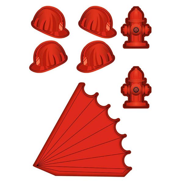 Produktbild: Dekorations-Set "Feuerwehr"