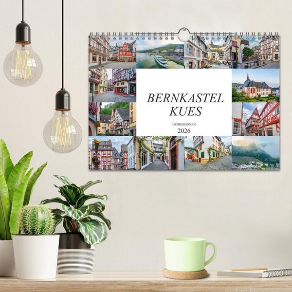 Produktbild: Bernkastel Kues Impressionen (Wandkalender 2026 DIN A4 quer), CALVENDO Monatskalender