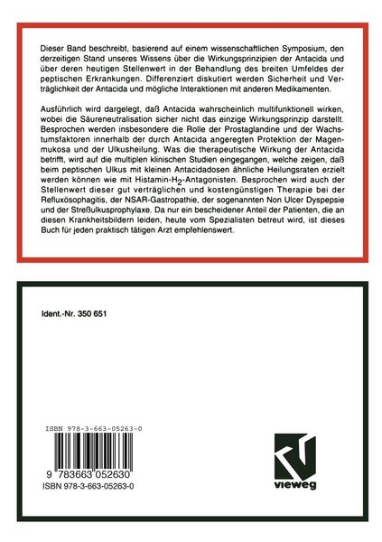 Produktbild: Therapeutische M&ouml;glichkeiten bei Erkrankungen des oberen Gastrointestinaltraktes: Antacida im Blickpunkt