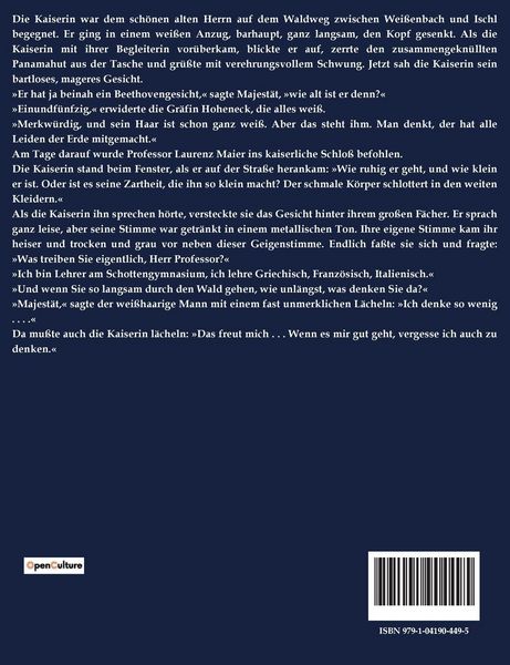 Produktbild: Der Vorleser der Kaiserin Novellen
