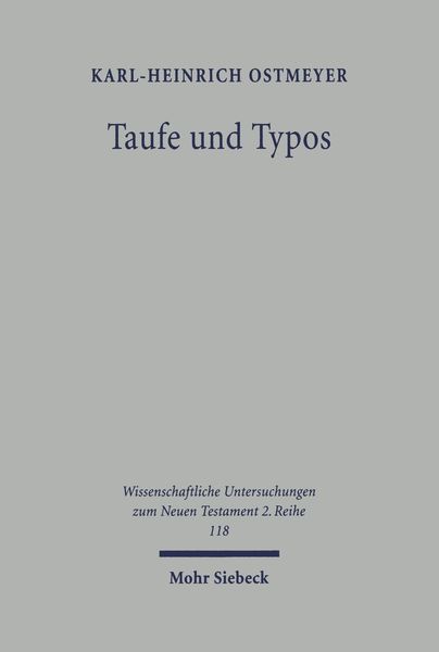Produktbild: Taufe und Typos