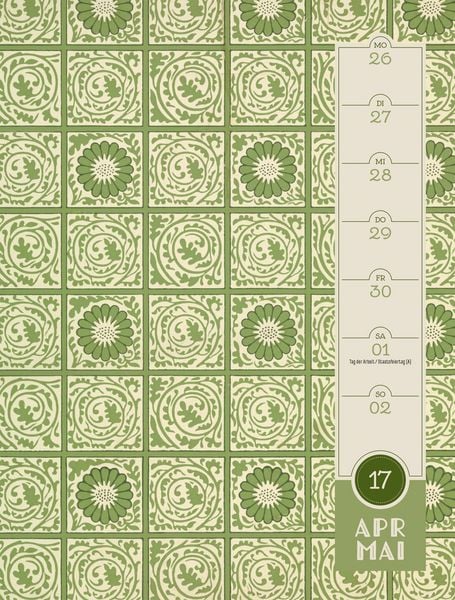 Produktbild: Patterns Wochenplaner Kalender 2027